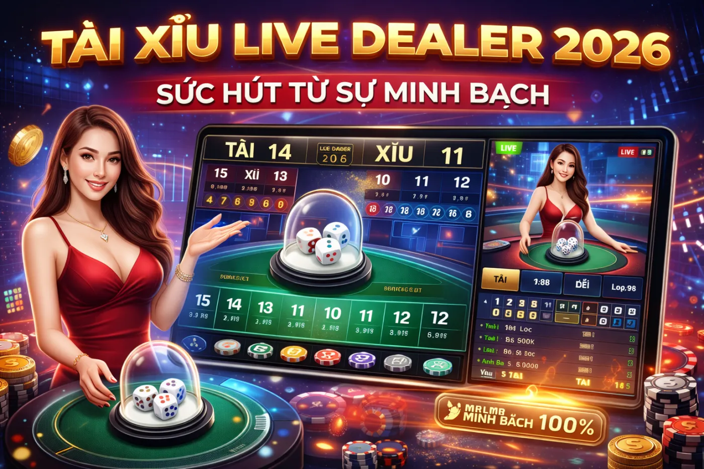 Tài xỉu live dealer